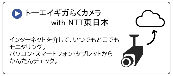 トーエイギガらくカメラ with NTT東